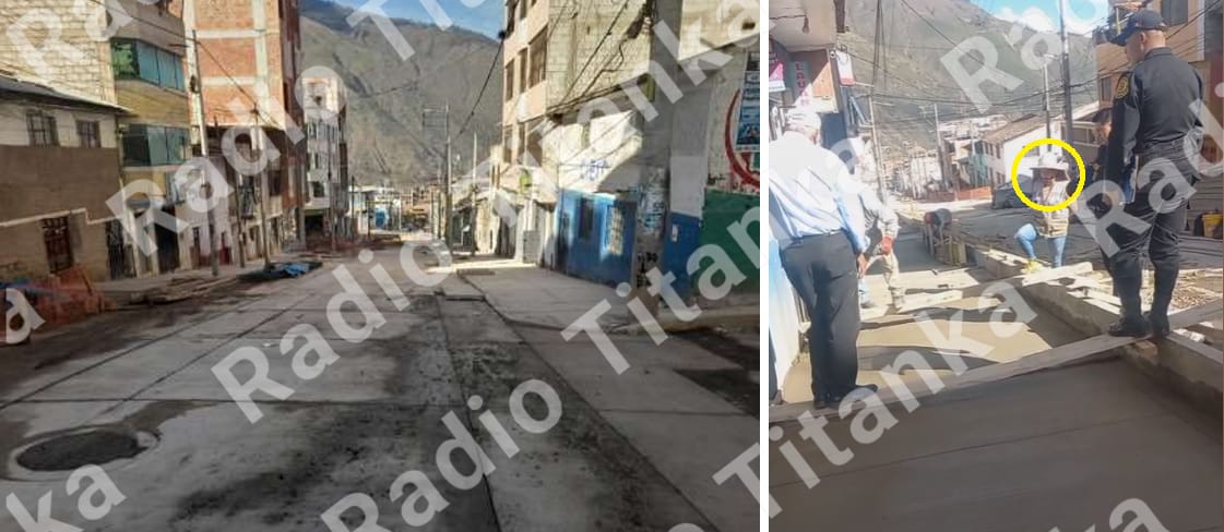 Denuncian que familiares del alcalde Peña y funcionarios trabajan en obra ejecutada por Municipalidad de Abancay 